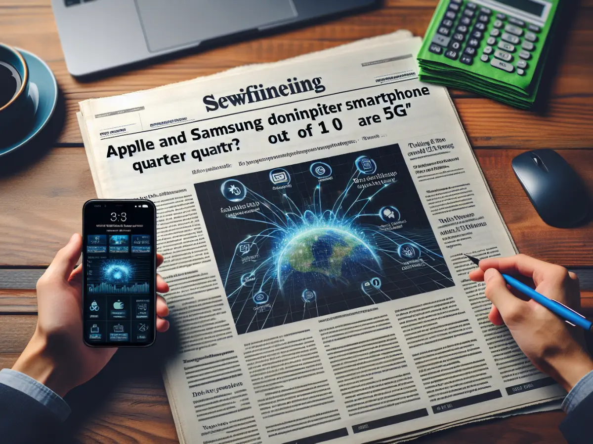 Apple e Samsung Dominano il Mercato degli Smartphone nel Terzo Trimestre: 8 su 10 sono 5G